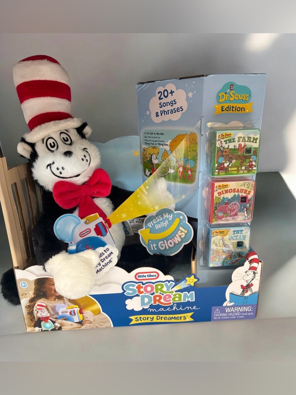 Little Tikes Story Dream Machine Dr. Seuss Edition - Black & Red